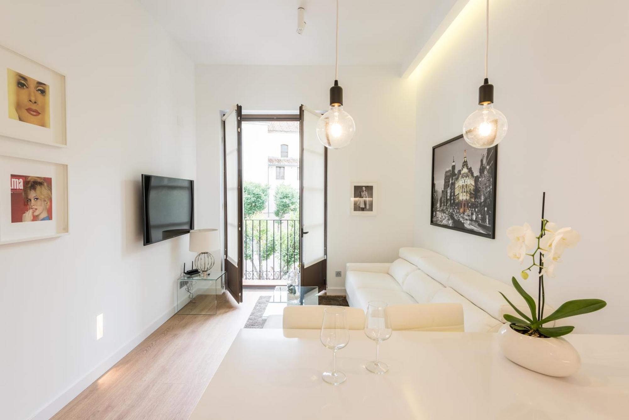 Ferienwohnung Malasana Plaza Madrid Exterior foto
