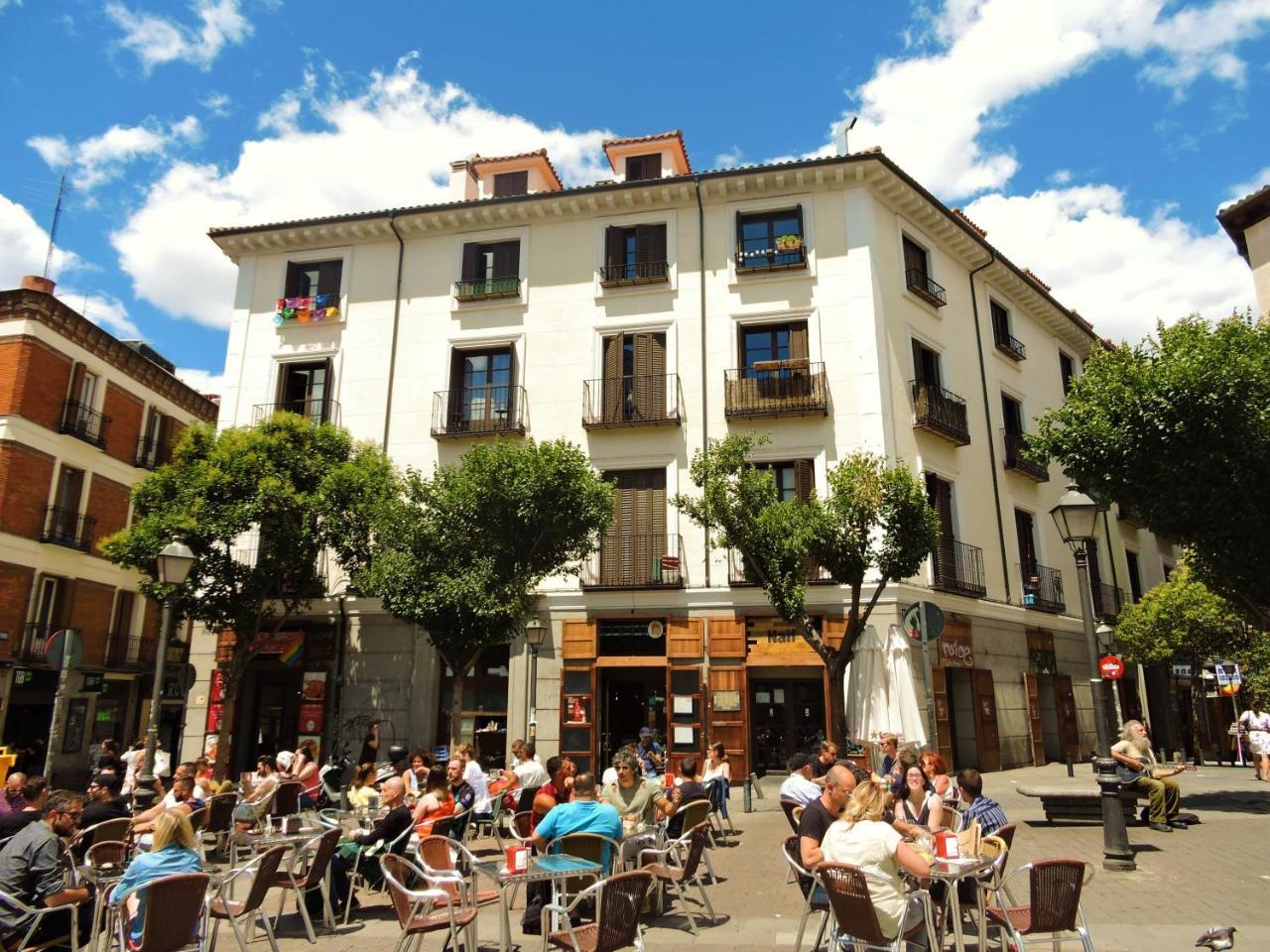 Ferienwohnung Malasana Plaza Madrid Exterior foto