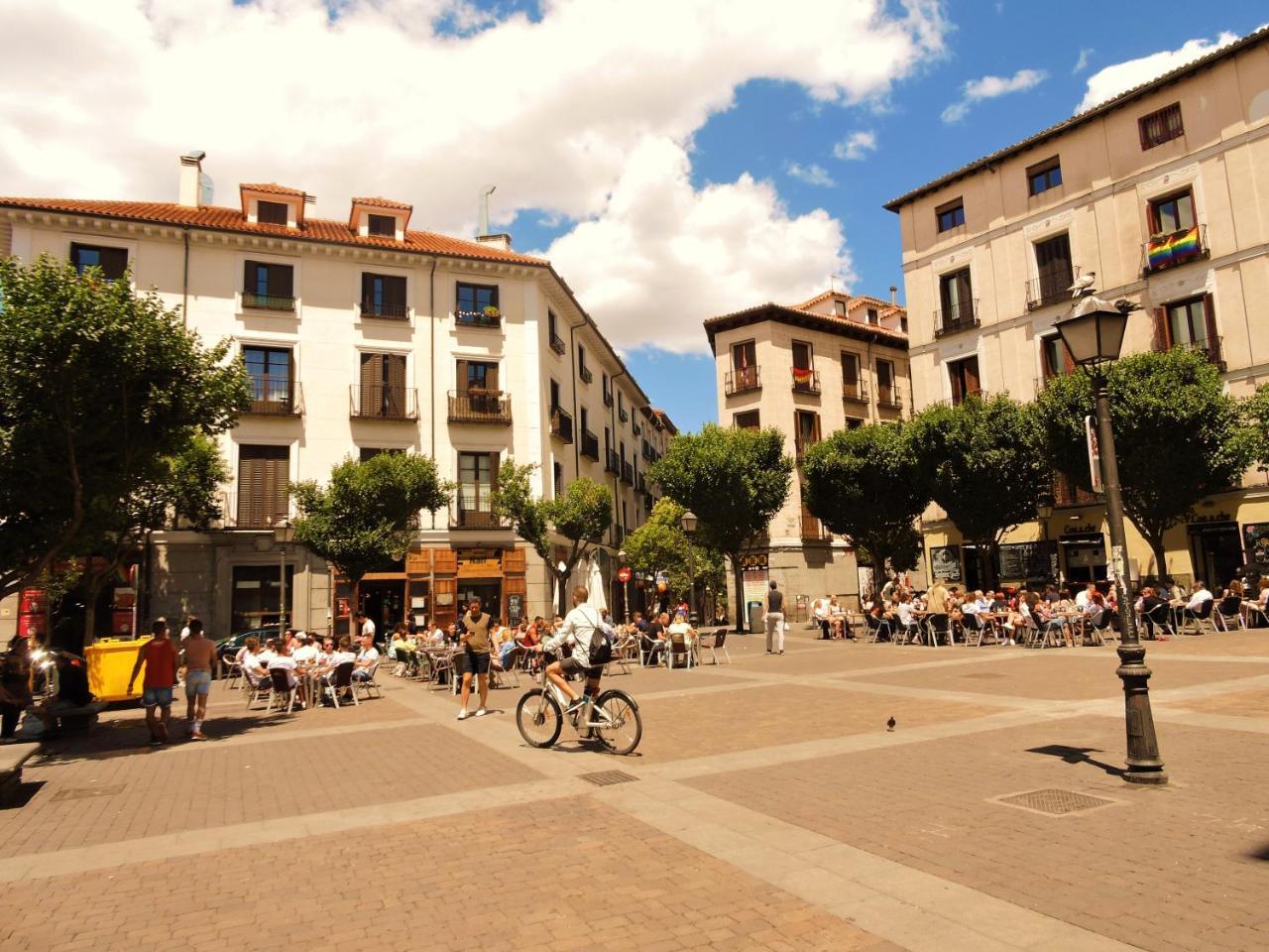 Ferienwohnung Malasana Plaza Madrid Exterior foto