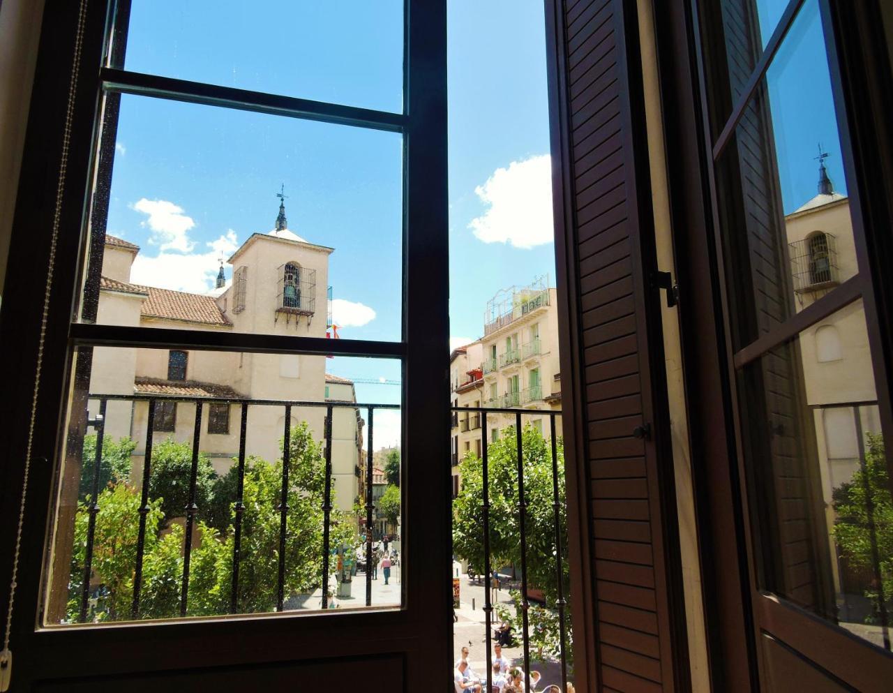 Ferienwohnung Malasana Plaza Madrid Exterior foto