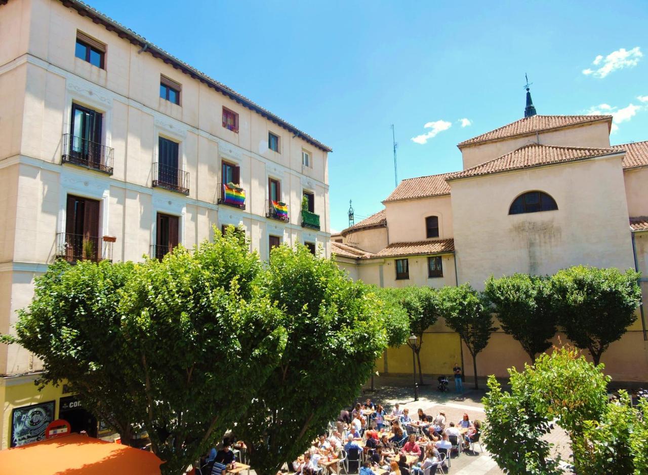 Ferienwohnung Malasana Plaza Madrid Exterior foto
